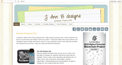 Desktop Screenshot of jannbdesigns.com